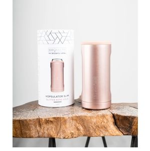 Brumate Hopsulator Slim Glitter Rose Gold